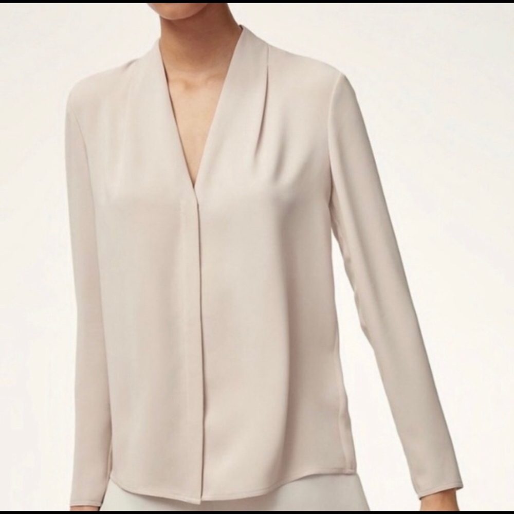 Babaton Power Blouse in Cream